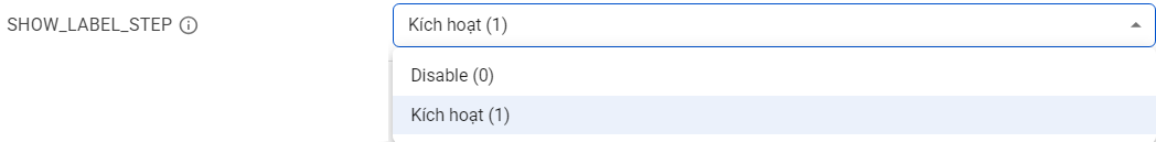 Cấu hình hiện các bước thực hiện