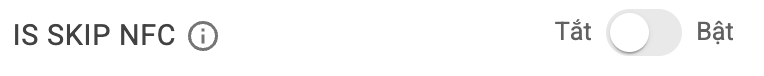 Bỏ qua bước NFC